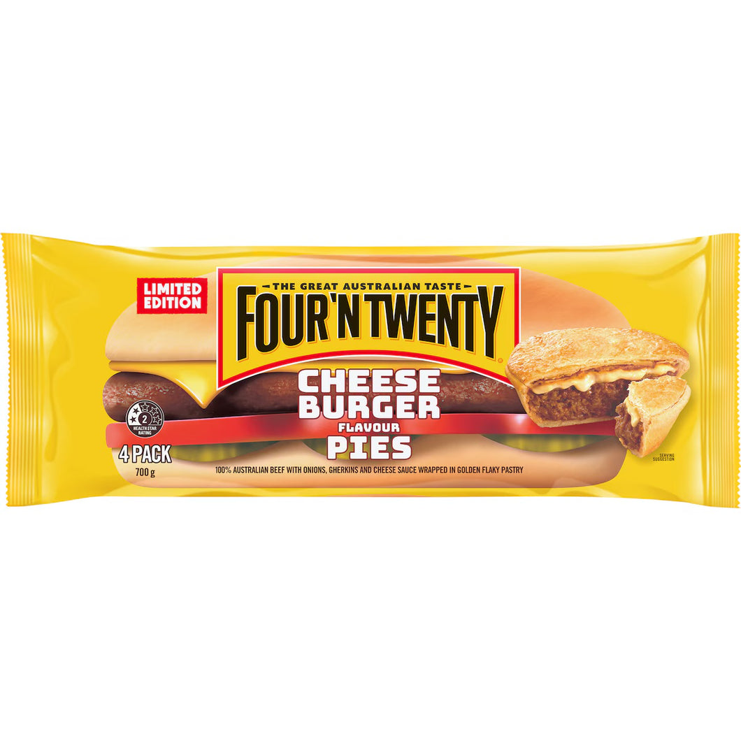 Four ‘N Twenty Cheeseburger Flavoured Pies 4PK