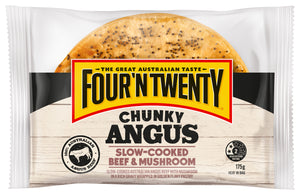 Four 'N Twenty Chunky Angus Slow-Cooked Beef & Mushroom pie 175g