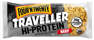 Four 'N Twenty Hi-Protein Beef Traveller Pie 160g