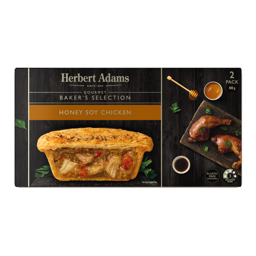 Herbert Adams Honey Soy Chicken 2pk
