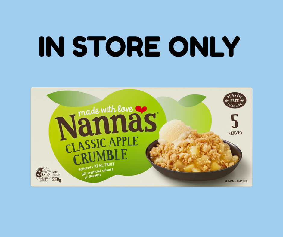 Nanna's Apple Crumble