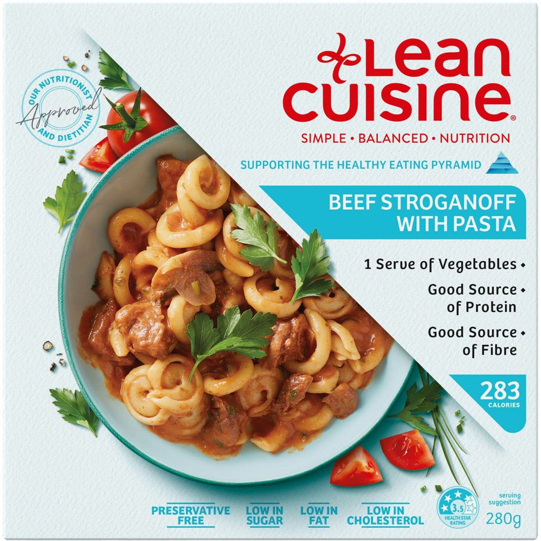 Lean Cuisine Beef Stroganoff with Pasta 280g
