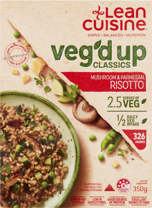 Lean Cuisine Mushroom & Parmesan Risotto 350g