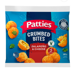 Patties Jalapeno & Cheese Bites 500g