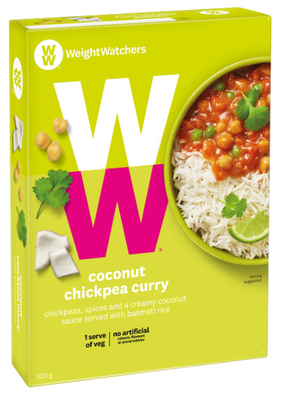 Weight Watchers Coconut Chickpea Curry