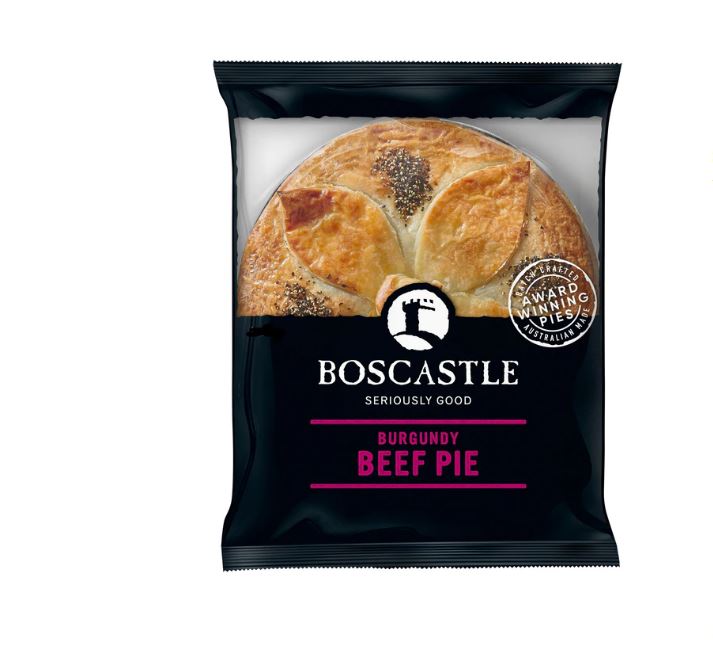 Boscastle Beef Burgundy Family Pie 1.2kg